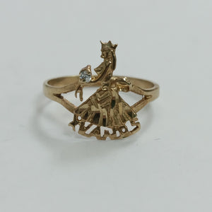 ANILLO ORO 10 K 1.5 GRMS (SEMINUEVO)