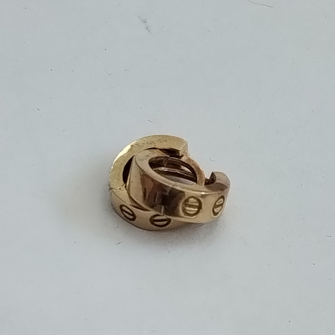 ARETES PAR ORO 14 K 1.5 GRMS (SEMINUEVO)