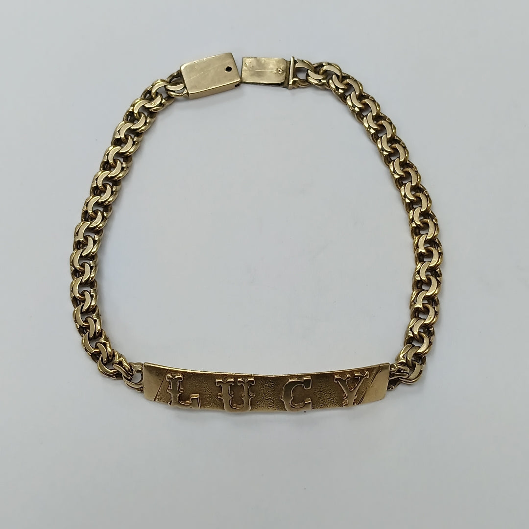 ESCLAVA ORO 14 K 14.1 GRMS (SEMINUEVO)