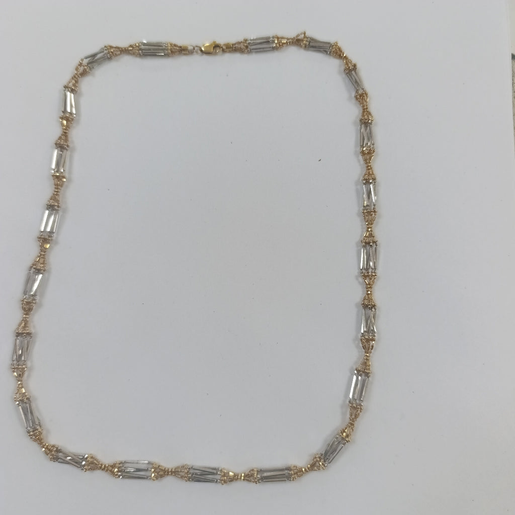 CADENA ORO COMBINADO 14 K 13.9 GRMS (SEMINUEVO)