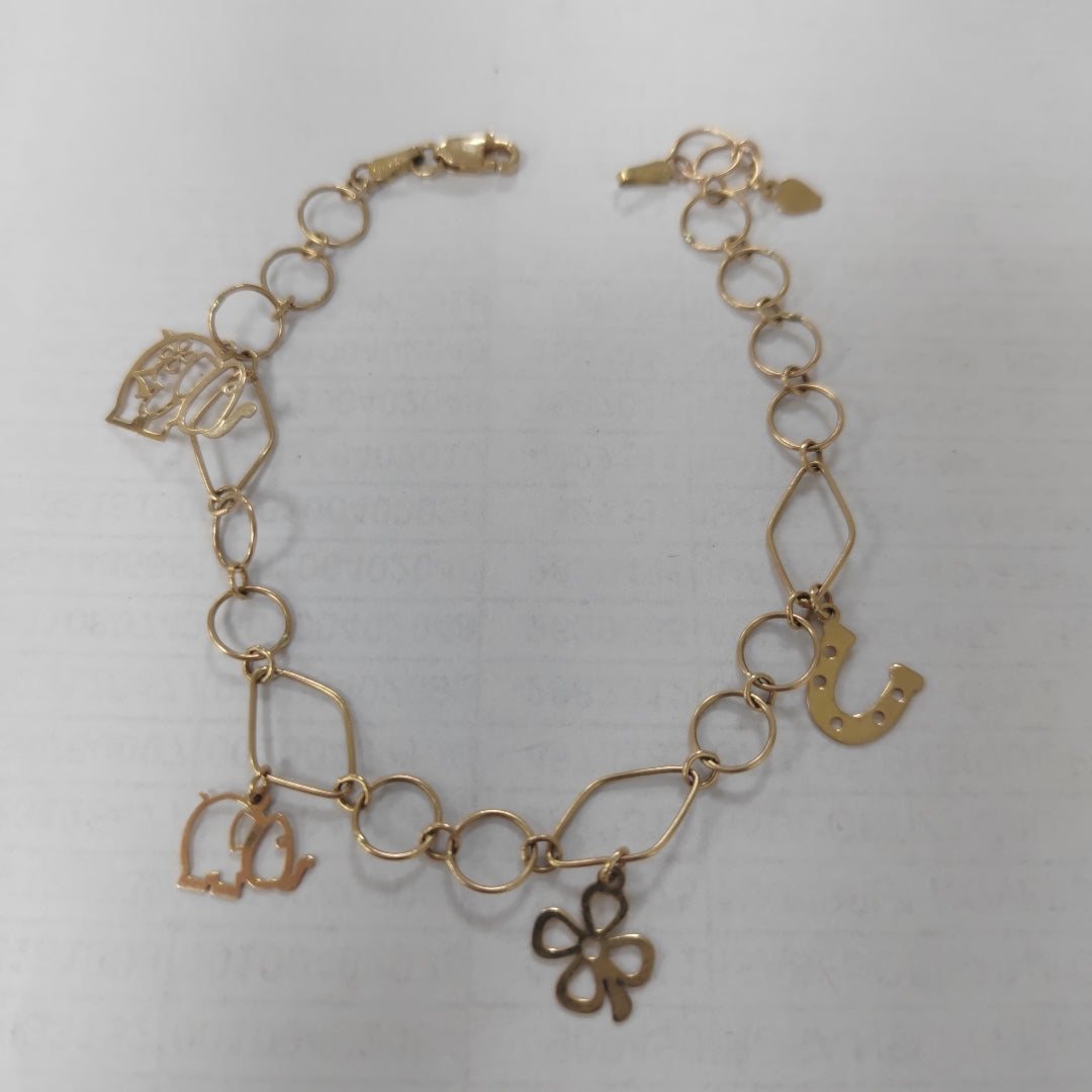 PULSERA ORO 10 K 3.1 GRMS (SEMINUEVO)