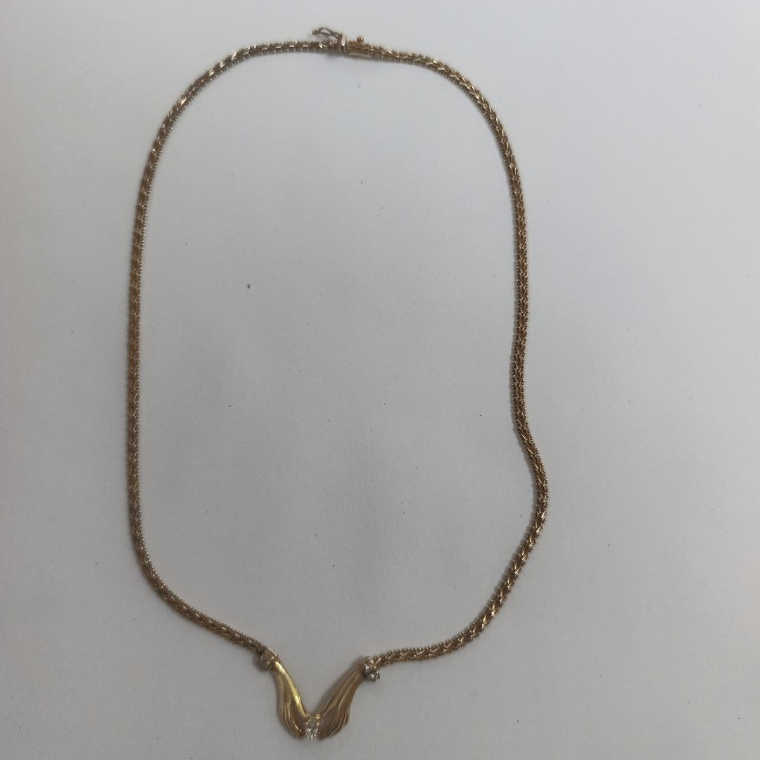 GARGANTILLA ORO 14 K 16.8 GRMS (SEMINUEVO)