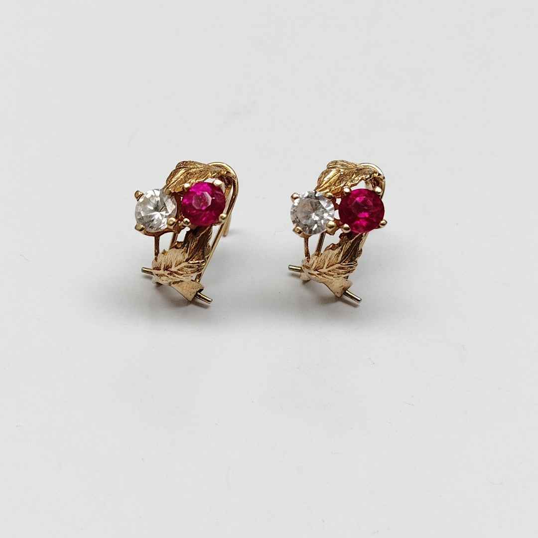 ARETES PAR ORO 10 K 4 GRMS (SEMINUEVO)