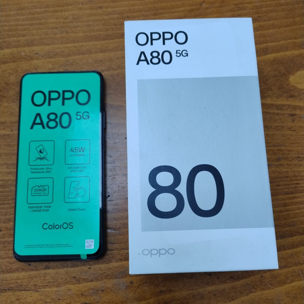 CELULAR OPPO  A80 5G CPH2639 (2024) 256 GB 8 GB RAM (SEMINUEVO)