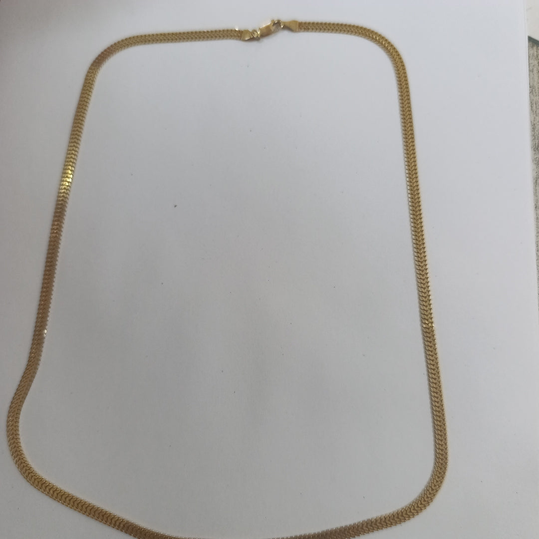 BRAZALETE, CADENA ORO 14 K 15.4 GRMS (SEMINUEVO)