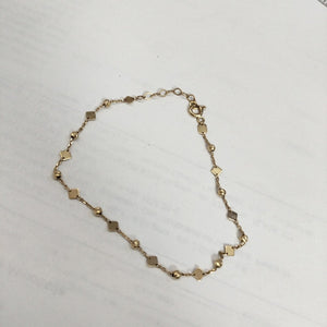 PULSERA ORO 14 K 1.4 GRMS (SEMINUEVO)