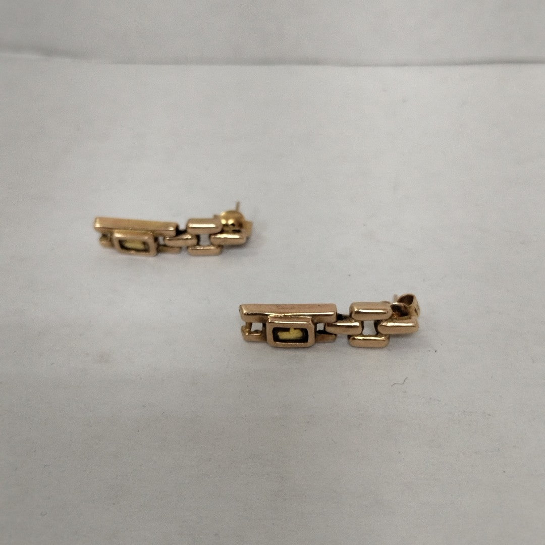 ARETES PAR ORO 14 K 5.3 GRMS (SEMINUEVO)