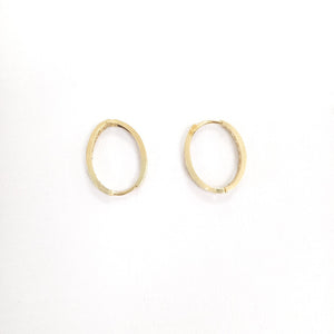 ARRACADAS PAR ORO 14 K 1.9 GRMS (SEMINUEVO)