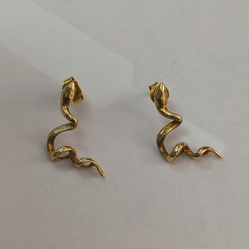 ARETES PAR ORO 14 K 2,00 GRMS (SEMINUEVO)