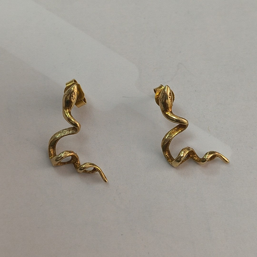 ARETES PAR ORO 14 K 2,00 GRMS (SEMINUEVO)