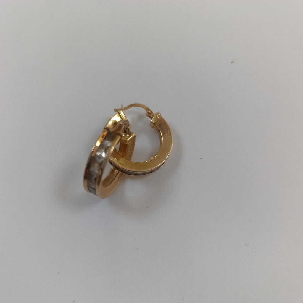 ARRACADAS PAR ORO 14 K 5.2 GRMS (SEMINUEVO)