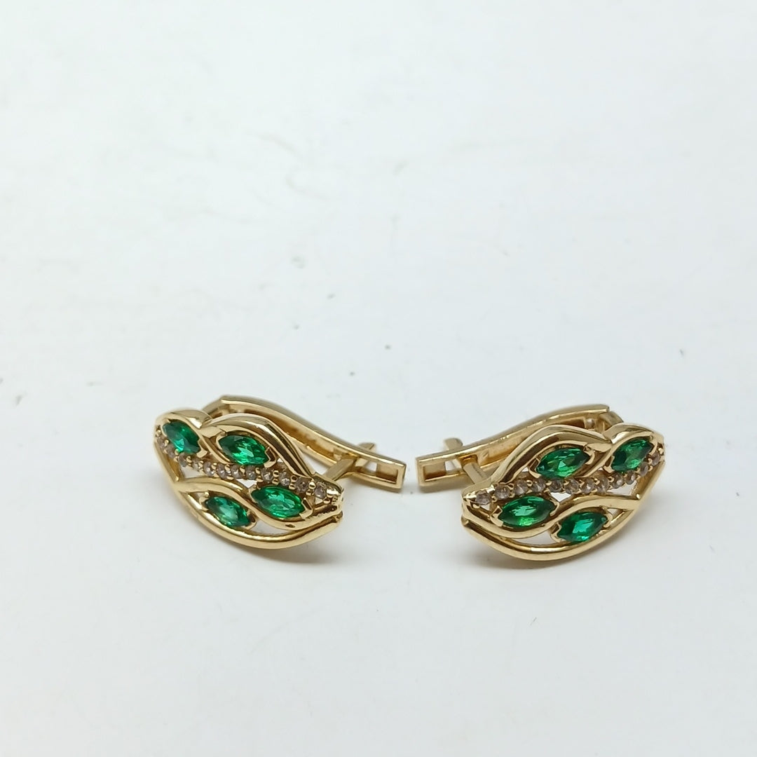 ARETES PAR ORO 14 K 3,70 GRMS (SEMINUEVO)