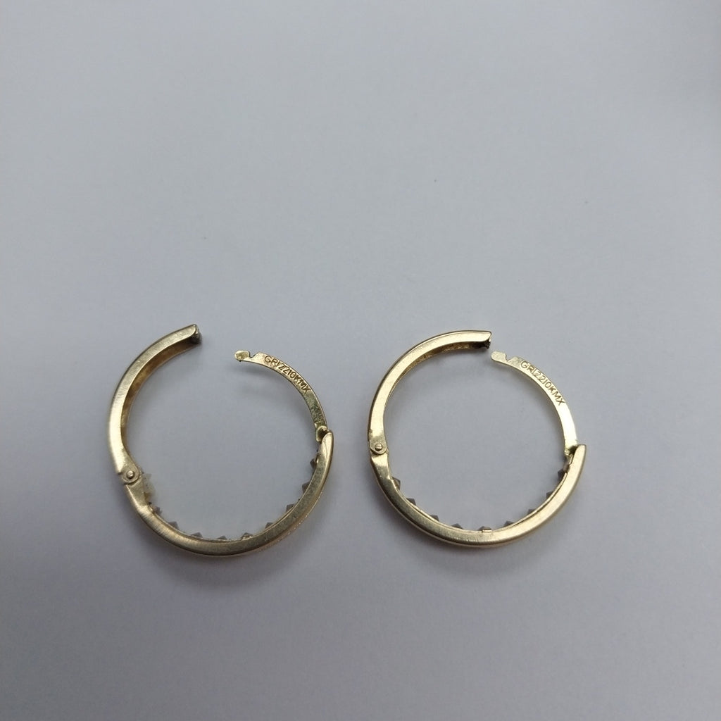 ARRACADAS PAR ORO 10 K 1.7 GRMS (SEMINUEVO)