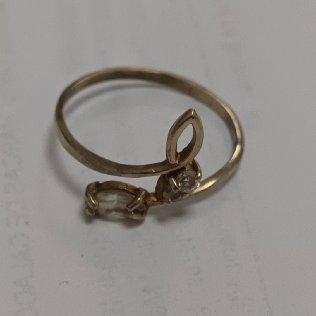 ANILLO ORO 10 K 1,20 GRMS (SEMINUEVO)