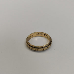 ARGOLLA ORO 18 K 4.4 GRMS (SEMINUEVO)