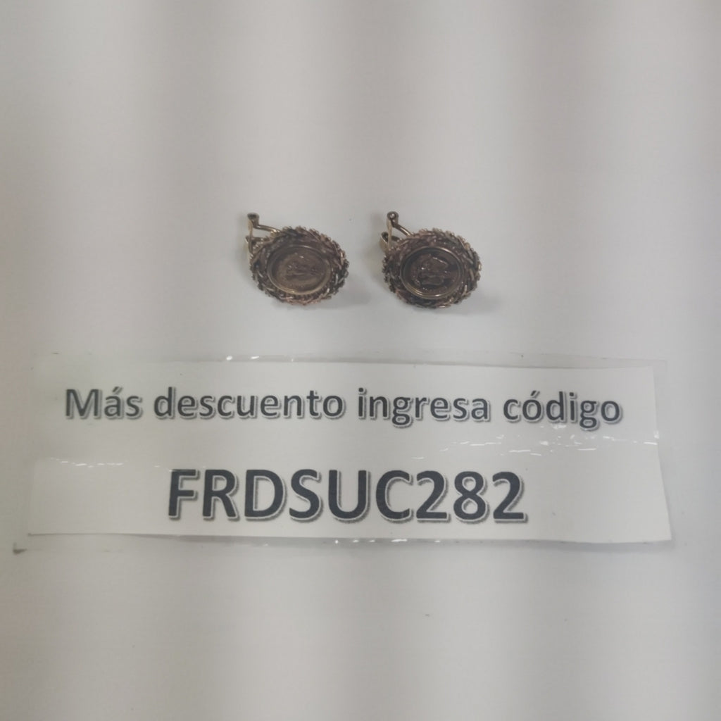 K1 5.6 GRMS 10 K IDENTIFICACIÓN ARETES PAR MATERIALES ORO CANTIDAD DE (SEMINUEVO)