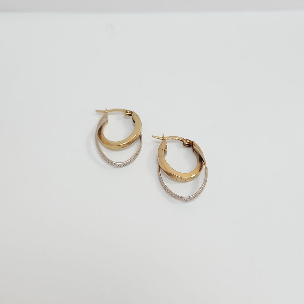 ARRACADAS PAR ORO 14 K 2.7 GRMS (SEMINUEVO)