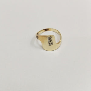 ANILLO ORO 14 K 3.3 GRMS (SEMINUEVO)