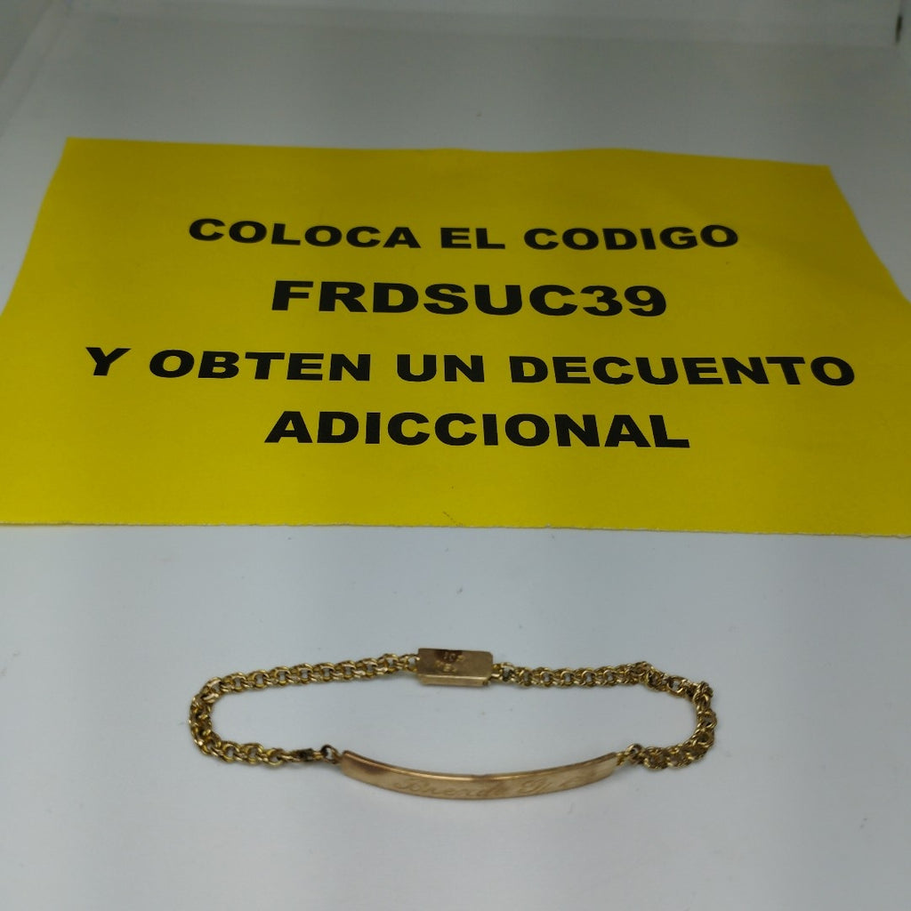 ESCLAVA ORO 8 K 3.7 GRMS (SEMINUEVO)
