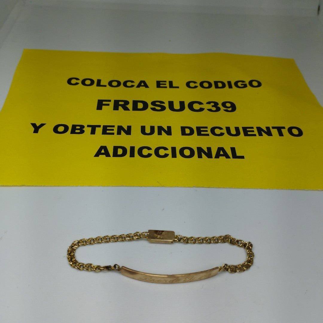 ESCLAVA ORO 8 K 3.7 GRMS (SEMINUEVO)