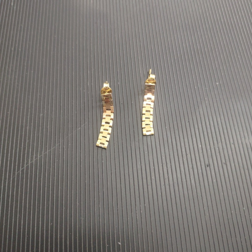 ARETES PAR ORO 14 K 1.4 GRMS (SEMINUEVO)