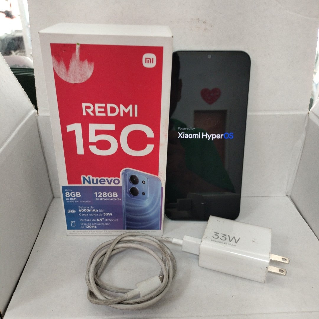 CELULAR XIAOMI REDMI 15C 25078RA3EL (2025) 128 GB SSD 4 GB RAM (SEMINUEVO)