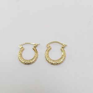 ARETES PAR ORO 14 K 1.1 GRMS (SEMINUEVO)
