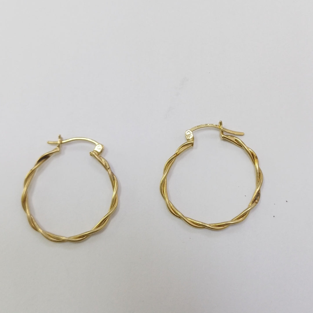ARRACADAS PAR ORO 14 K 2 GRMS (SEMINUEVO)