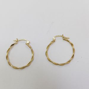ARRACADAS PAR ORO 14 K 2 GRMS (SEMINUEVO)