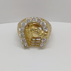 ANILLO ORO 10 K 9.4 GRMS (SEMINUEVO)