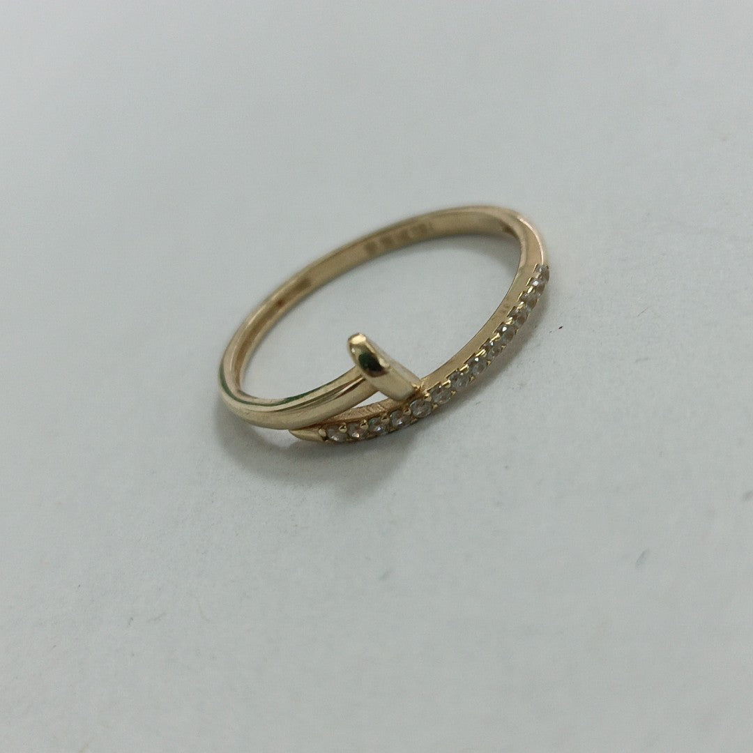 ANILLO ORO 14 K 1.3 GRMS (SEMINUEVO)