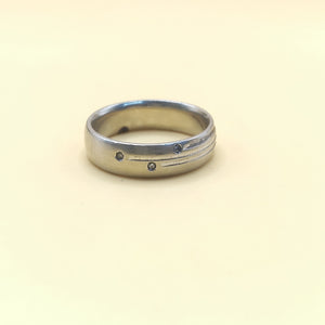 ARGOLLA ORO, ORO BLANCO 14 K 7 GRMS (SEMINUEVO)