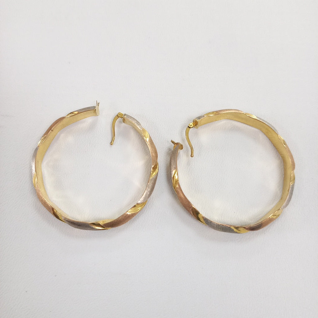 ARRACADAS PAR ORO 10 K 5.7 GRMS (SEMINUEVO)