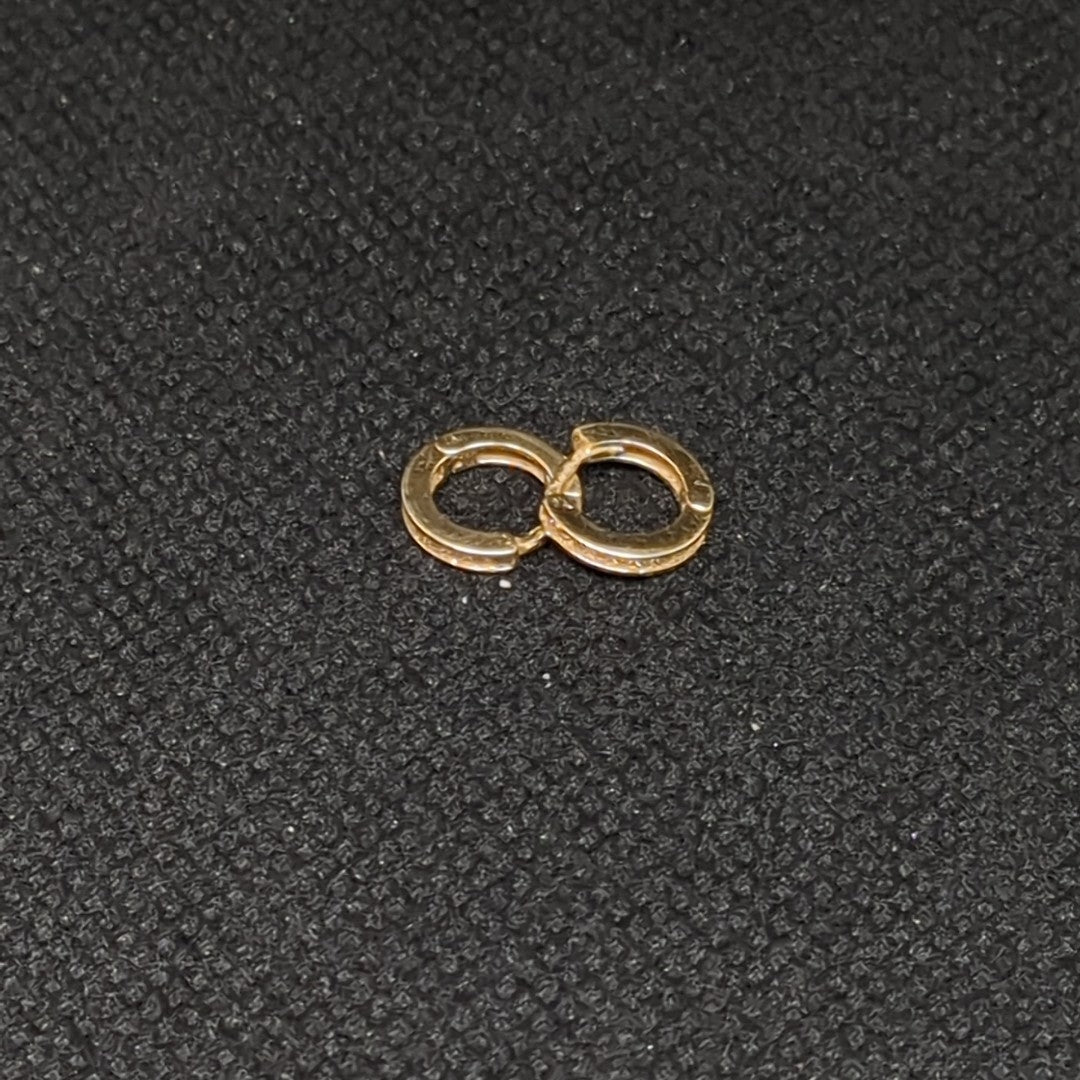 ARRACADAS PAR ORO 14 K 1.1 GRMS (SEMINUEVO)