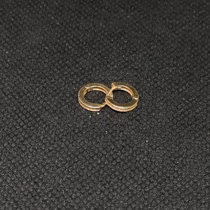 ARRACADAS PAR ORO 14 K 1.1 GRMS (SEMINUEVO)