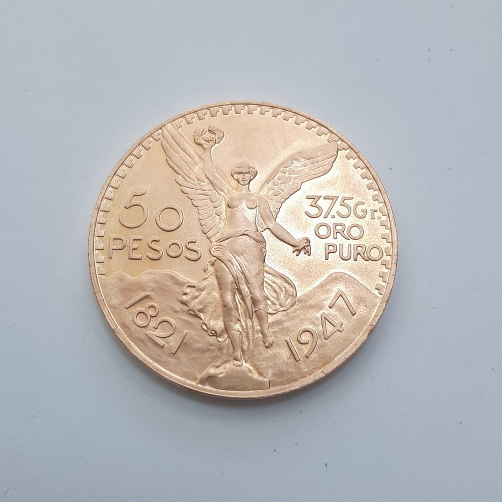 K1 41.6 GRMS 21 K IDENTIFICACIÓN MONEDA NOMINATIVA MONEDAS PESOS 50 PESOS (SEMINUEVO)