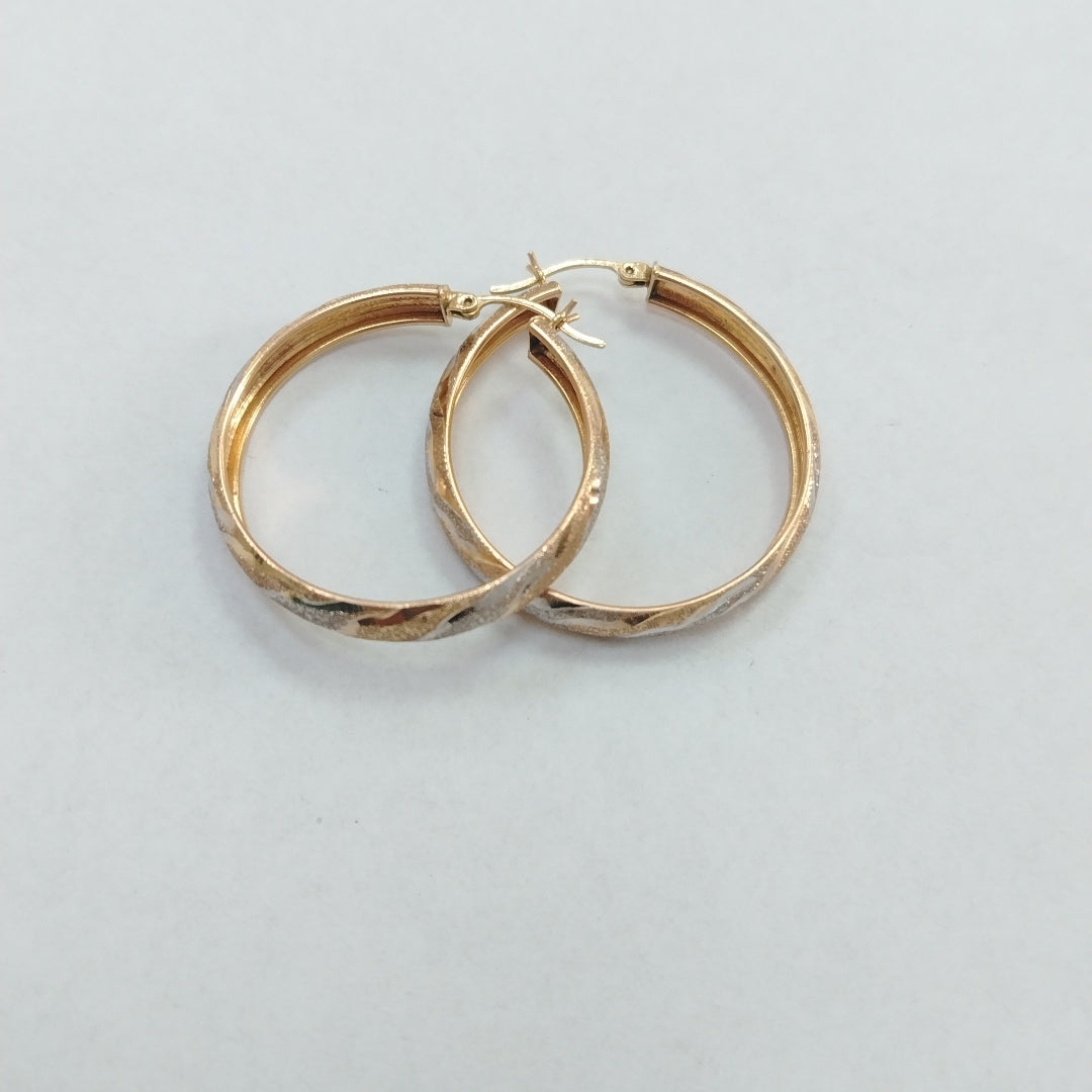 ARETES PAR ORO 14 K 6.2 GRMS (SEMINUEVO)