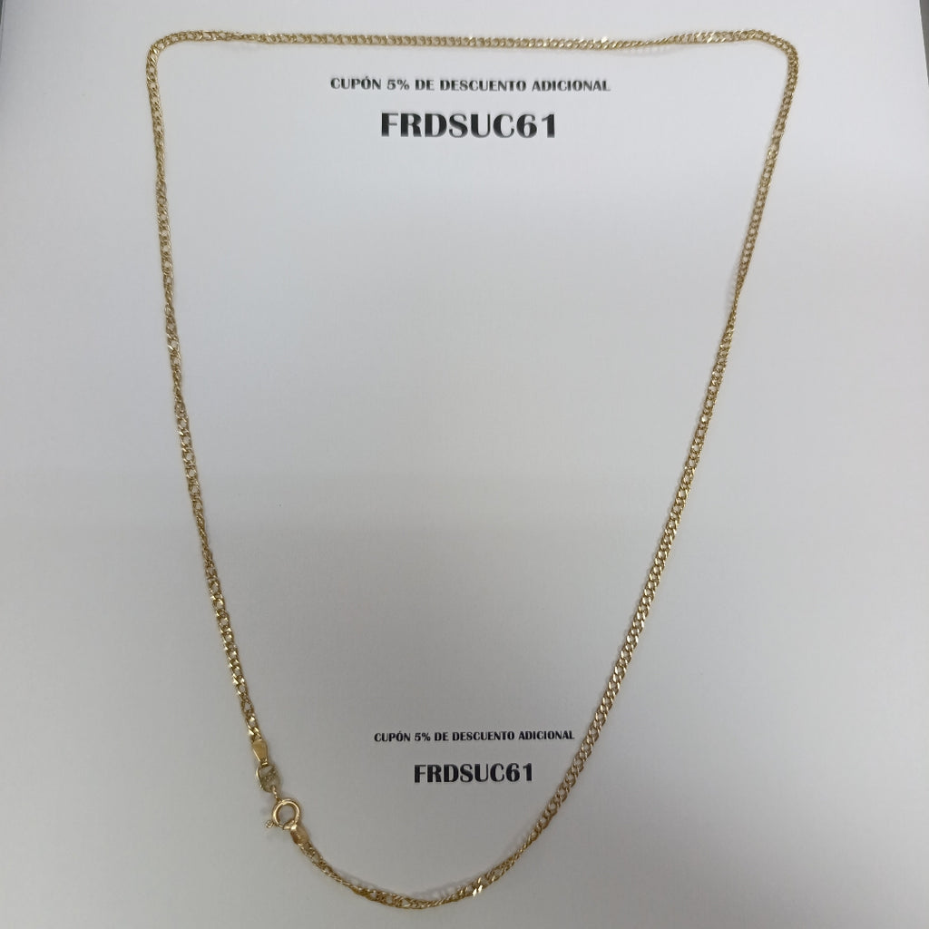 CADENA ORO 14 K 4.9 GRMS (SEMINUEVO)
