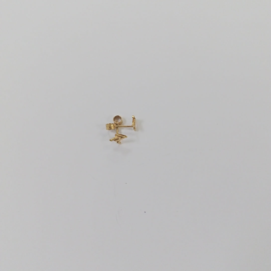 BROQUELES PAR ORO 14 K 0.7 GRMS (SEMINUEVO)