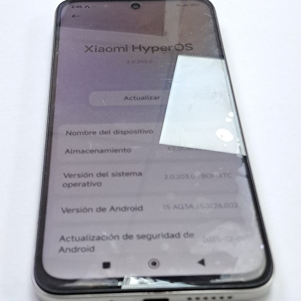 CELULAR XIAOMI REDMI 15 25062RN2DL (2025) 256 GB 8 GB RAM (SEMINUEVO)