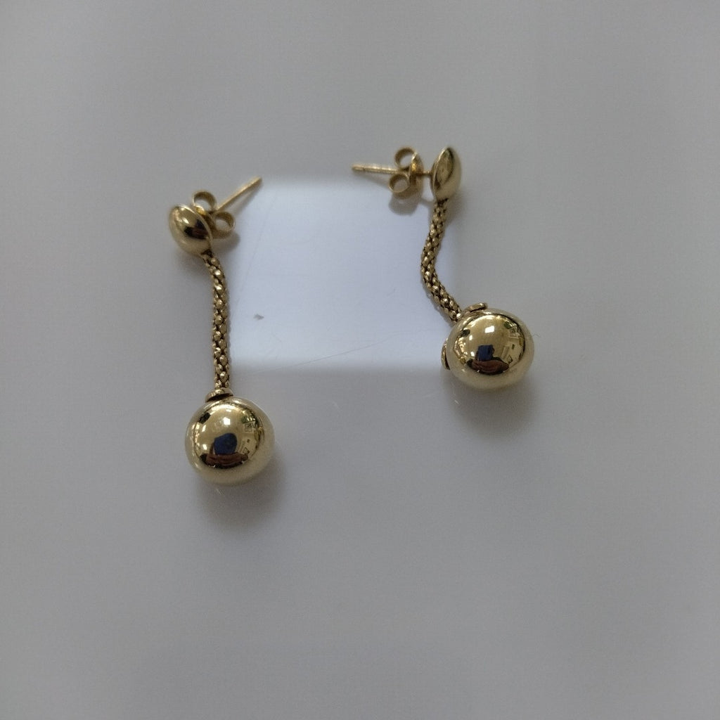ARETES PAR ORO 14 K 5,10 GRMS (SEMINUEVO)