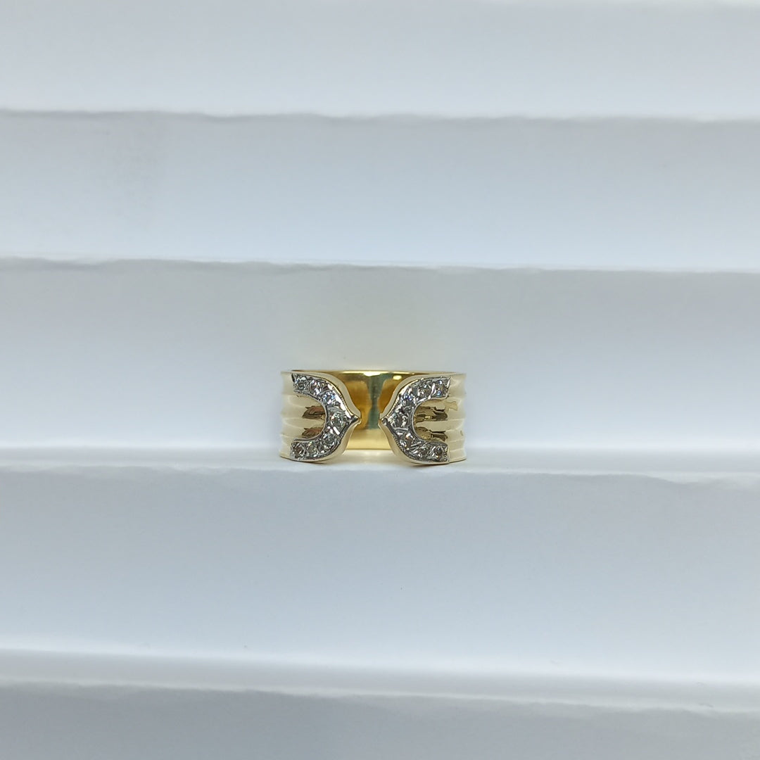 ANILLO ORO 14 K 6,10 GRMS (SEMINUEVO)