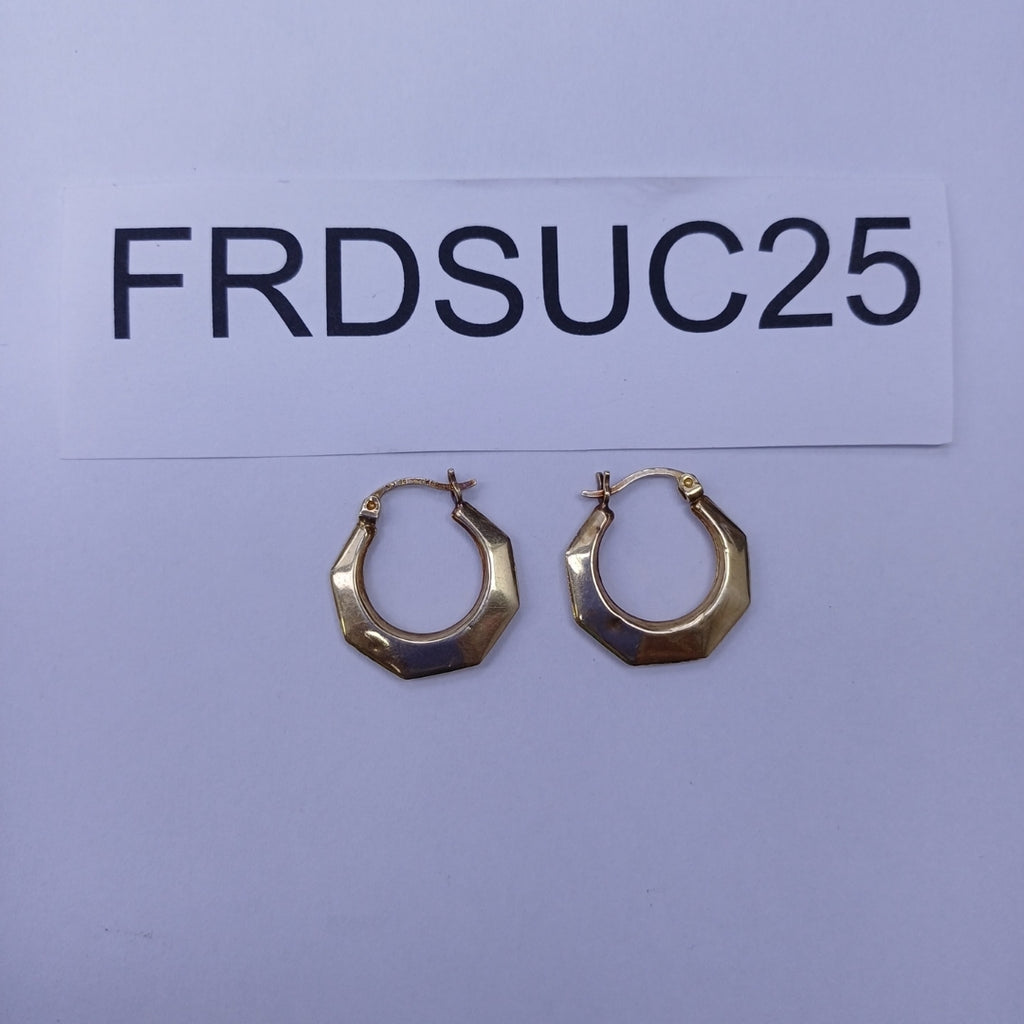 ARRACADAS PAR ORO 10 K 1.7 GRMS (SEMINUEVO)