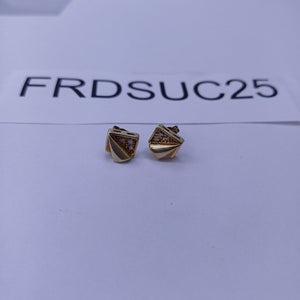 BROQUELES PAR ORO 14 K 2.2 GRMS (SEMINUEVO)