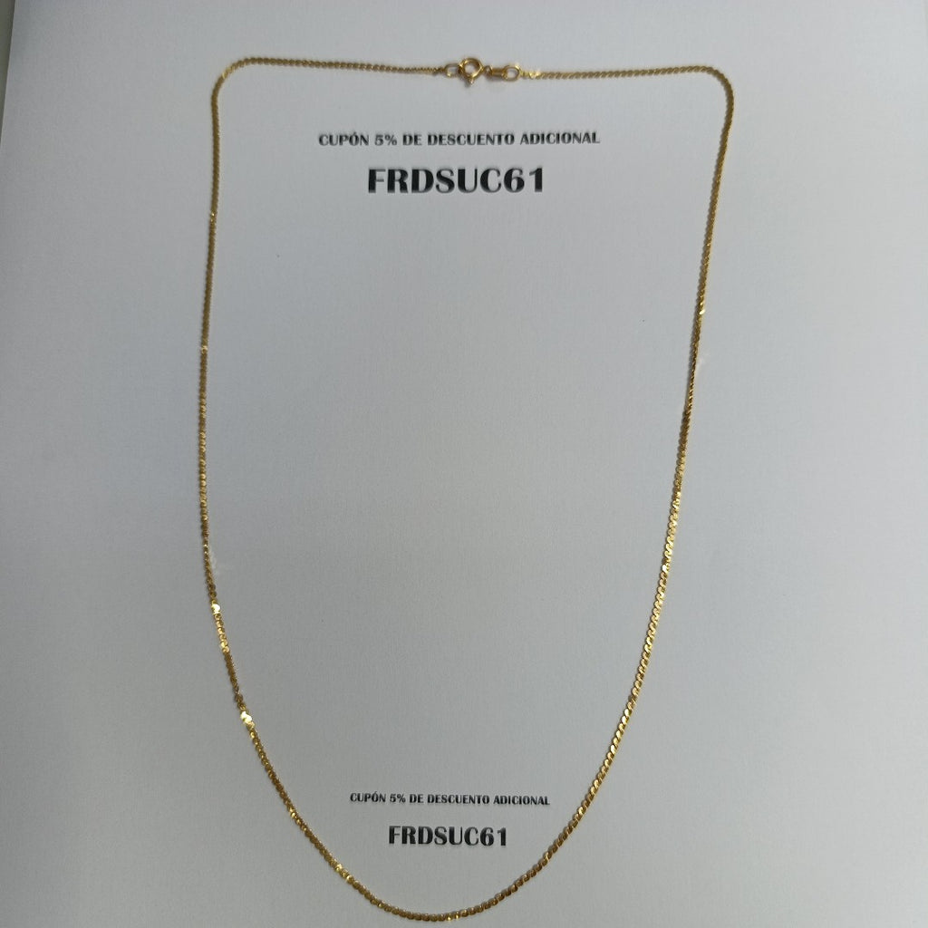 CADENA ORO 14 K 4.1 GRMS (SEMINUEVO)