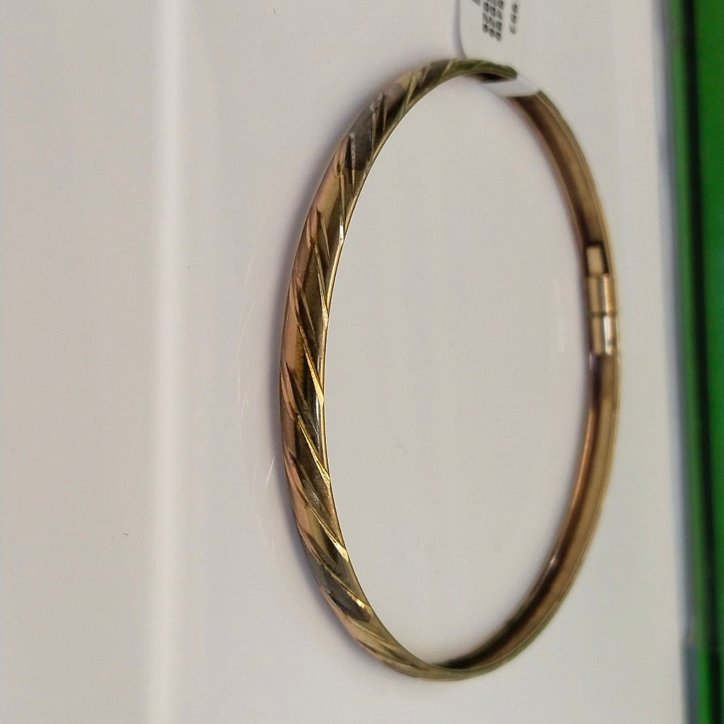 PULSERA RIGIDA ORO 10 K 4.2 GRMS (SEMINUEVO)