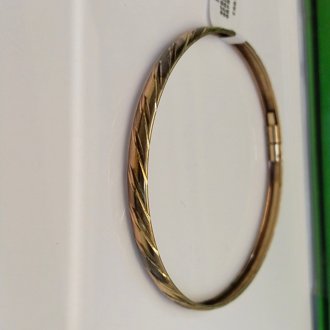 PULSERA RIGIDA ORO 10 K 4.2 GRMS (SEMINUEVO)