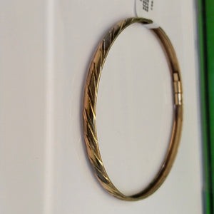 PULSERA RIGIDA ORO 10 K 4.2 GRMS (SEMINUEVO)