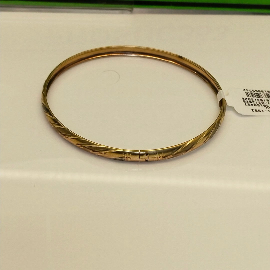 PULSERA RIGIDA ORO 10 K 4.2 GRMS (SEMINUEVO)