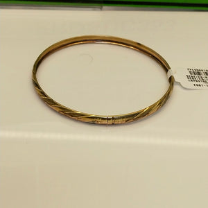 PULSERA RIGIDA ORO 10 K 4.2 GRMS (SEMINUEVO)